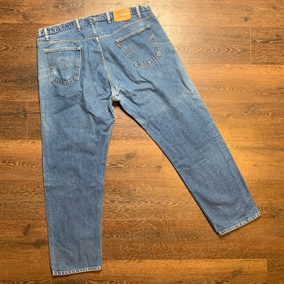 Vintage Levi’s Orange Tab 505 Straight Denim Jeans - Picture 5 of 7